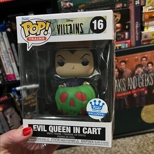 Funko Pop Disney Villains Evil Queen in Cart
